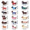18 Pack Iron-On Dachshund Patches view 2