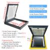 Skylight Cover with Manual Ventilation for Attics, Sunrooms, and Garages view 3