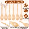 WJIAAA 6 Small Wooden Spoons view 2