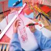 Faber-Castell Multimark Acrylic Dual Marker Color 219, Strawberry Red view 3