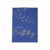 STUWU Premium Happy Birthday Napkins Blue Gold view 1