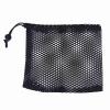 Xyntor Golf Ball Bag | Black Nylon Mesh Drawstring Bag for Storage and Transport | 3 Sizes for 10–50 Balls view 1