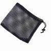 Xyntor Golf Ball Bag | Black Nylon Mesh Drawstring Bag for Storage and Transport | 3 Sizes for 10–50 Balls view 3
