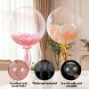 Larrel 10 Pack Clear Bobo Balloons view 2