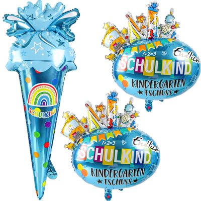 iZoeL School Start Foil Balloon Set