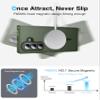 FNDMIL Magnetic MagSafe Silicone Case for Samsung Galaxy Z Fold 7, Dark Green view 4