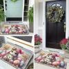 xueneige Easter Doormat, Spring 3D Optical Illusion Rug view 3