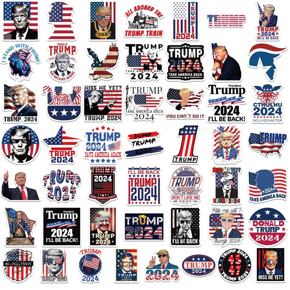 2024 Biden Election Stickers - 50 Pack