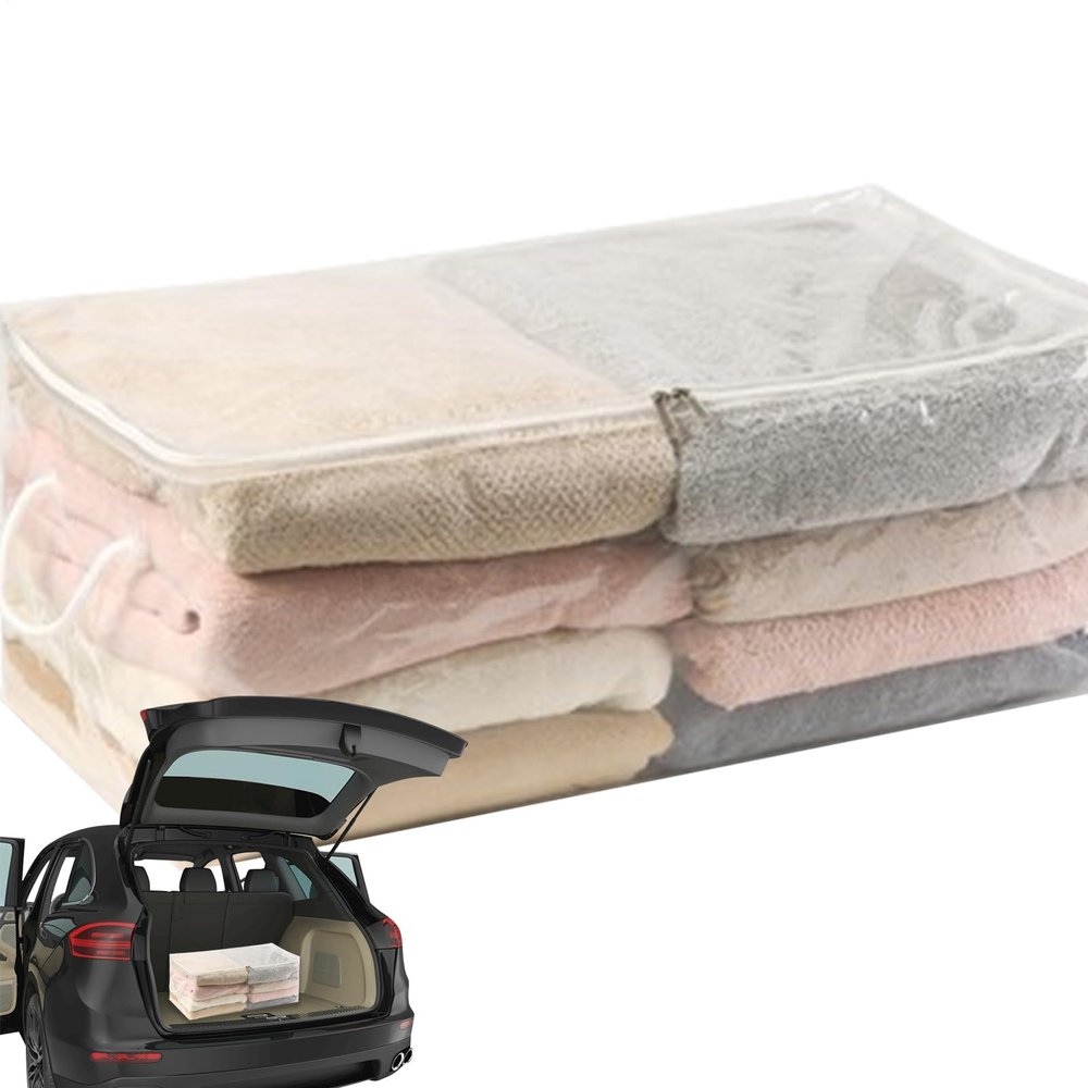 Fuuxtci Foldable Blanket Storage Container