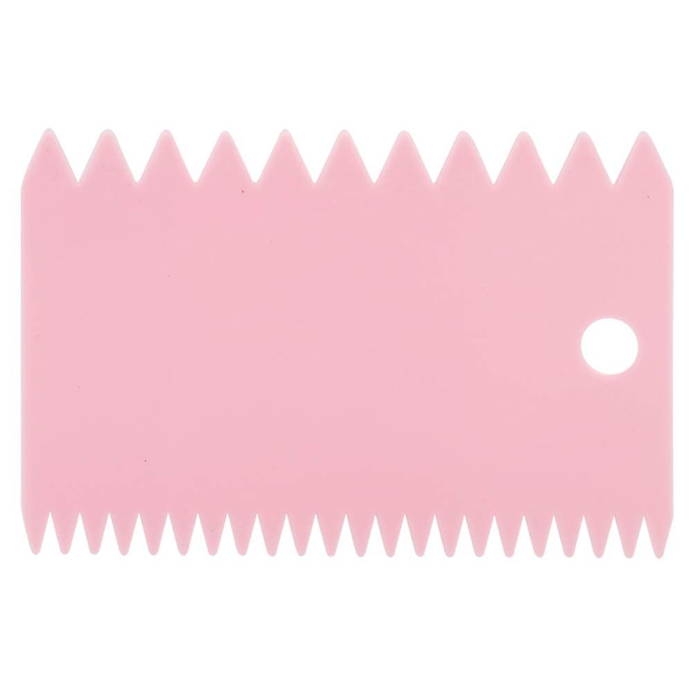 RhineCart Basics Cream Scraper Set, Flexible Baking Scrapers for Oven and Refrigerator, Perfect for Family Baking, Pink/Yellow/Blue, 3-Piece