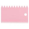RhineCart Basics Cream Scraper Set, Flexible Baking Scrapers for Oven and Refrigerator, Perfect for Family Baking, Pink/Yellow/Blue, 3-Piece view 1