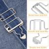 HJZHII 2 Sets Overalls Buckle view 3