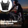 Men's 3-Finger Ice Fishing Gloves, Unisex Finger Protection view 2