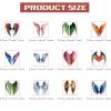 SUPERDANT 12-Piece Colorful Wing Heat Transfer Stickers view 2