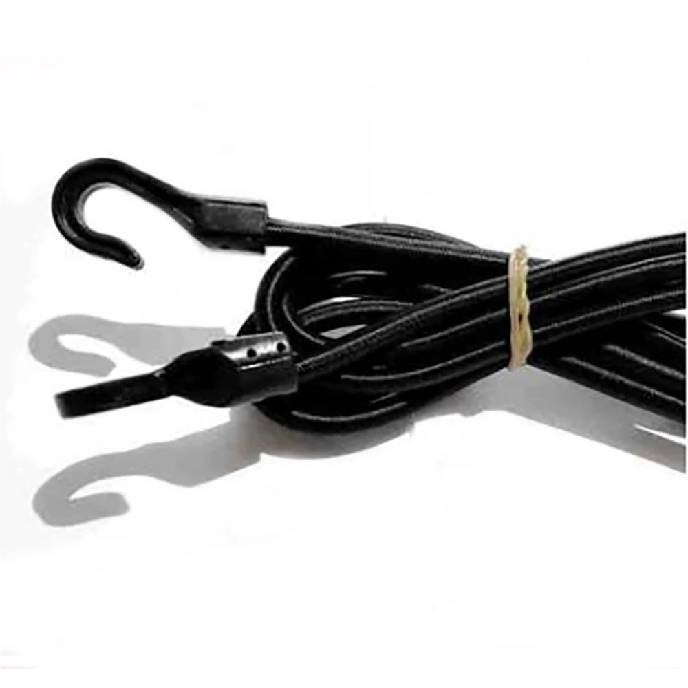 Bicycle Hook Strap, Elastic Hook Band, Black, 1–2 Meters (2 m)