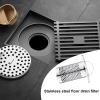 Stainless Steel Drain Strainer for Bathroom view 3