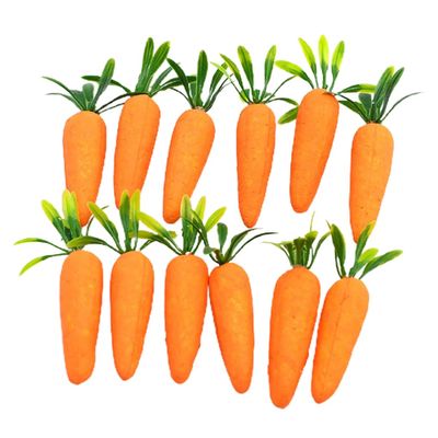 Grtheenumb Easter Pennant Decorations | 12 pcs Hanging Carrot Decor