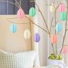 Festive Egg Ornament - Easter Paper Decor view 3