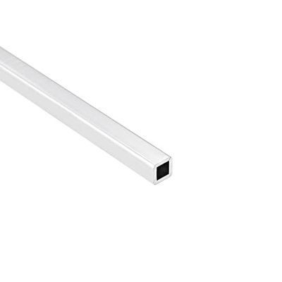 ACVACV 2-Pack 6063 Aluminum Square Tubes, 200 mm, 15 × 15 × 2 mm