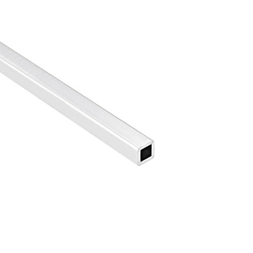 ACVACV 2-Pack 6063 Aluminum Square Tubes, 200 mm, 15 × 15 × 2 mm