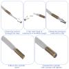 Guduling 50 Pack Metal Cord Ends view 3