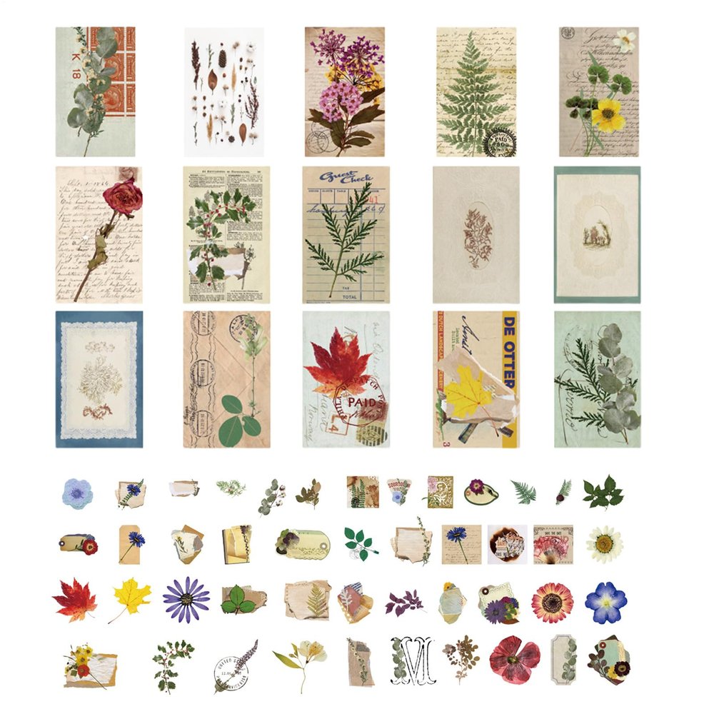 Vintage Scrapbook Stickers for DIY