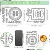 MAYJOYDIY Pizza Metal Cutting Dies view 2