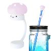Silicone Straw Caps - Mushroom Drink Tips view 1