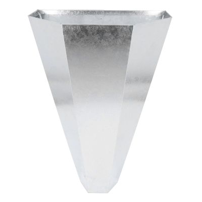 Omabeta Poultry Cone, Galvanized Steel, for Broilers and Turkeys up to 8 lb