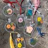Transparent DIY Bookmarks with Dried Flowers - 20 Pack view 3