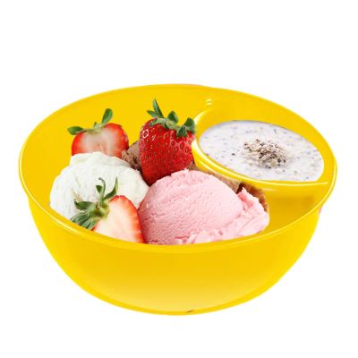 Divided Bowl for Chips and Dips