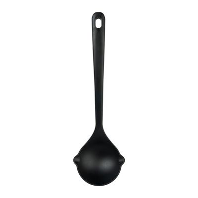 Grunwerg Greenworks Soup Ladle, 35.5 cm, Black