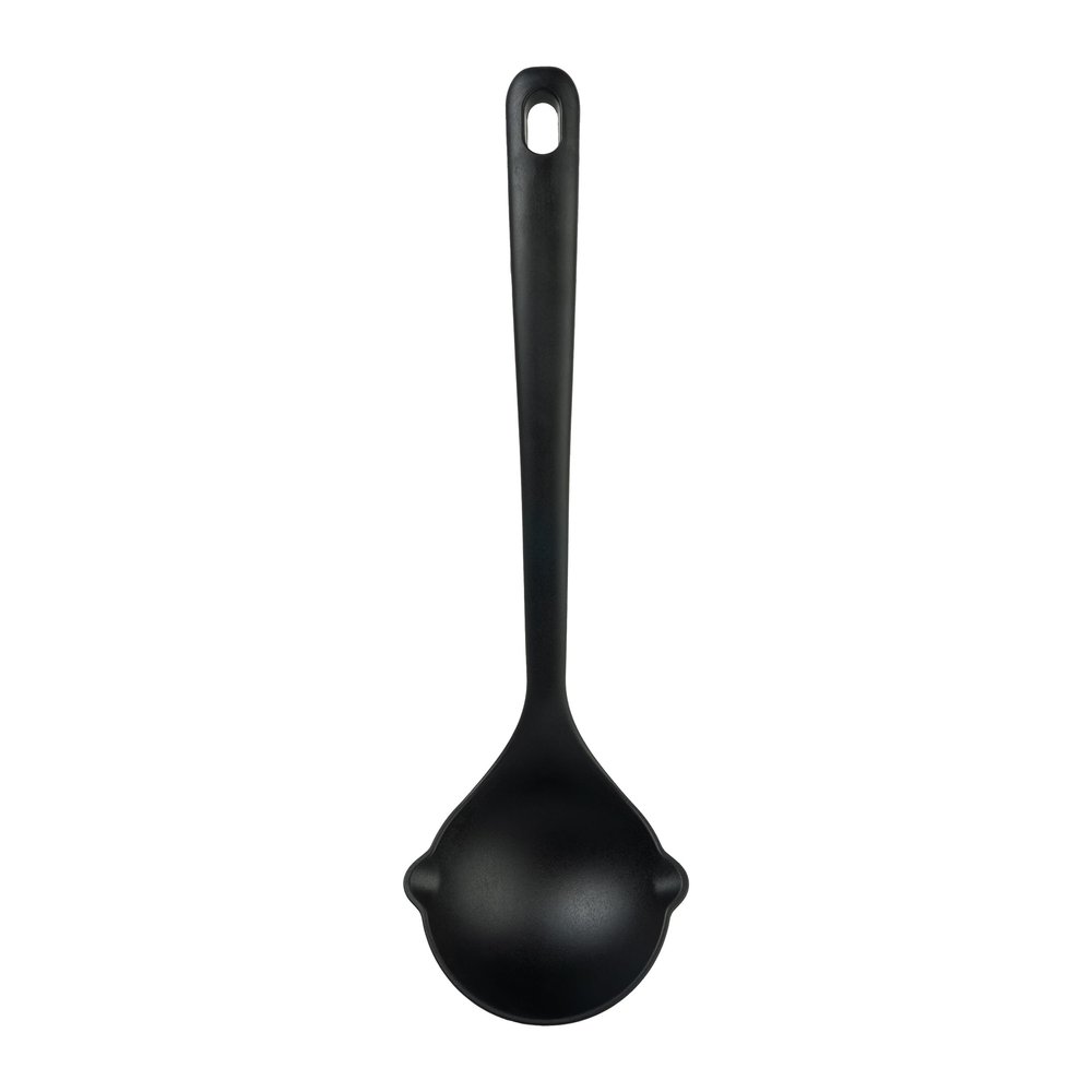 Grunwerg Greenworks Soup Ladle, 35.5 cm, Black