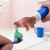 Silicone Toothpaste Dispenser with Cat Topper view 2