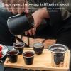 Travel Tea Set with Teapot and Cups, Chinese Tea Set for Adults view 2