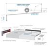 Aluminum Exterior Window Sill, Custom-Cut, EV1 Silver or RAL 7016 Anthracite, Made in Germany (D 19.5 cm x L 80 cm) view 4