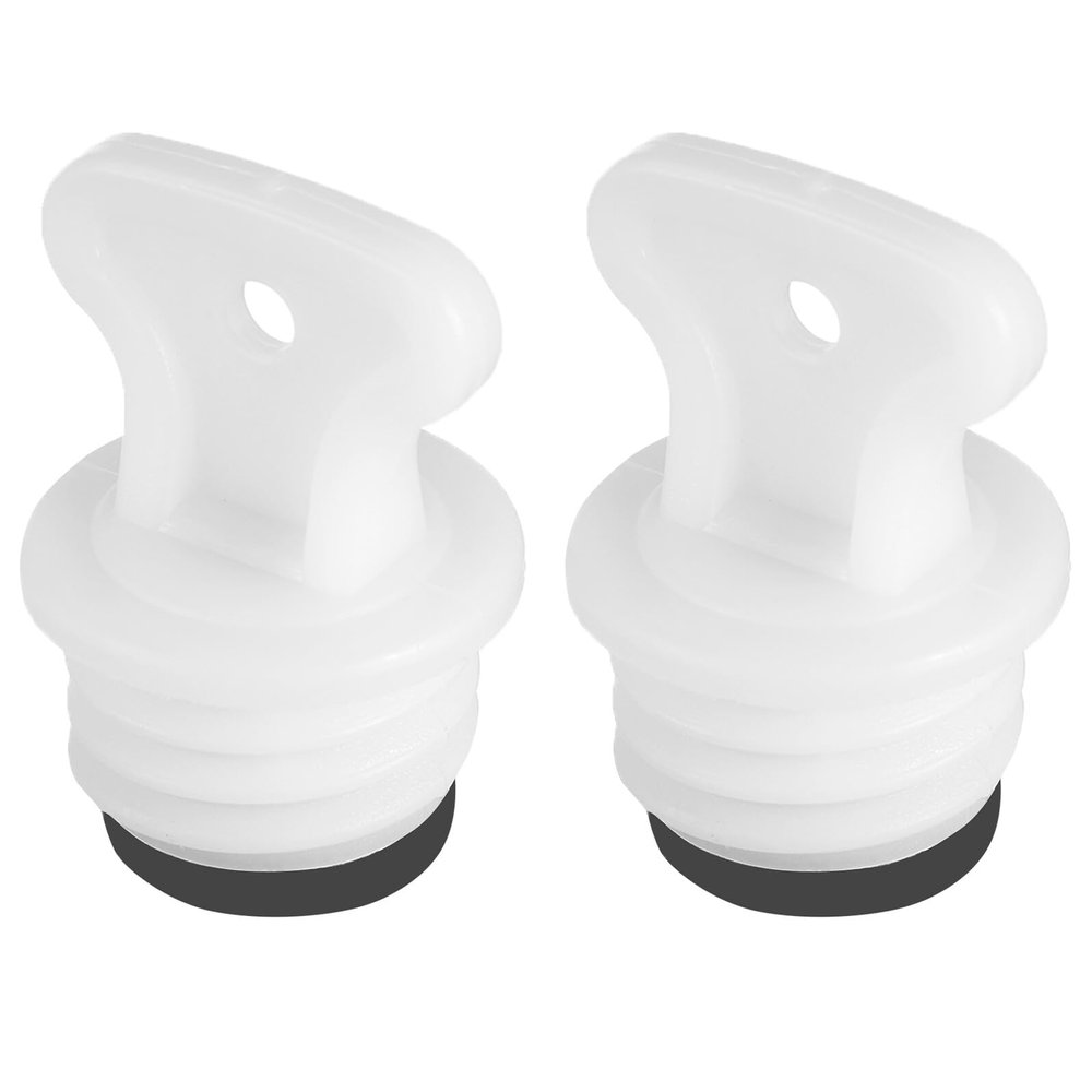 INOOMP 2-Pack Leak-Proof Rubber Stoppers
