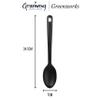 Grunwerg Greenworks Serving Spoon, 34.5 cm, Black view 4
