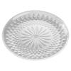 Round Serving Platters - Transparent Acrylic Snack Plate view 1