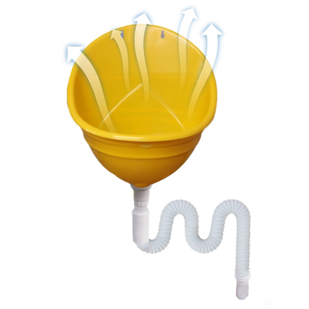 Waterless Urinal and Urine Diverter Outdoor Toilet