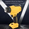Acouto Cordless Heat Gun, 18V, 300W, 30–550°C view 3