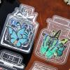 Transparent DIY Bookmarks with Dried Flowers - 20 Pack view 2