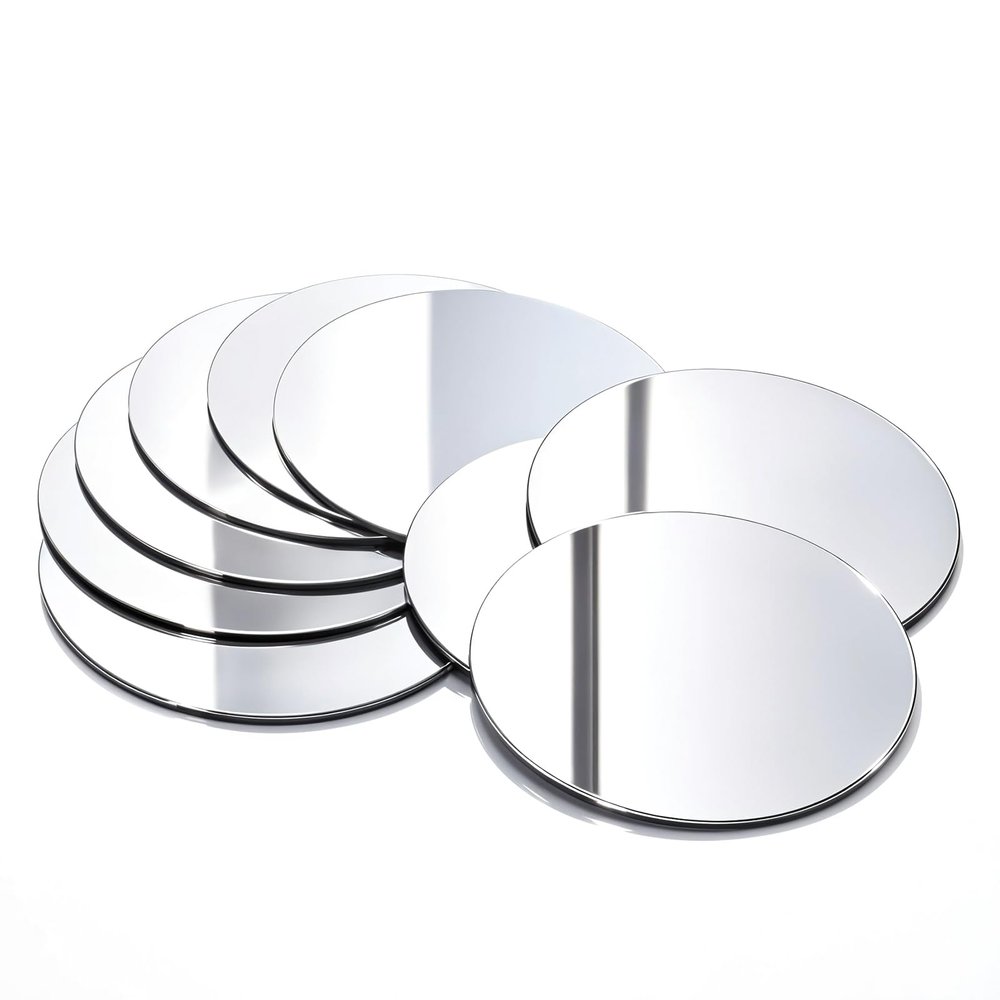 Zyghjort 10 Pack Mini Adhesive Mirrors