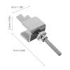 MAGICLULU 2-Piece Stainless Steel Travel Door Lock view 2