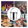 Party Ice Bucket, Stainless Steel with Handle, Large Capacity view 4