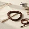 Fituenly D-Shaped Wooden Handle for Handbags view 4