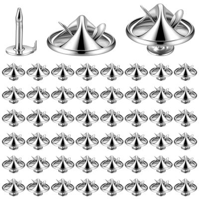 50 Pairs Metallic Pin Backs