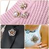 50 Pairs Metallic Pin Backs view 4