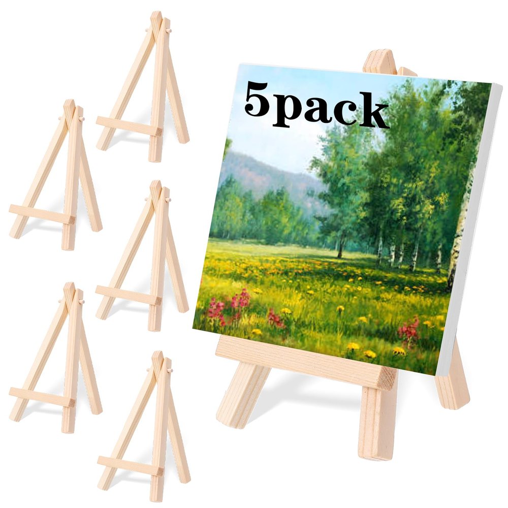 FRCTLNKG Mini Table Easel Set, 5 Pack