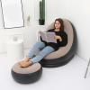 YIGZYCN Durable Inflatable Ball Stool, Flocked, Portable, Space-Saving Travel Footrest view 3